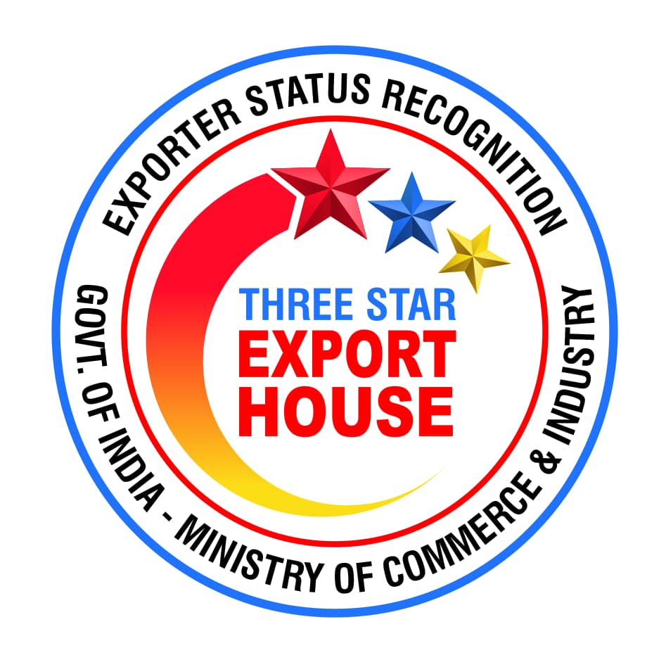 3 Star Export House certification
