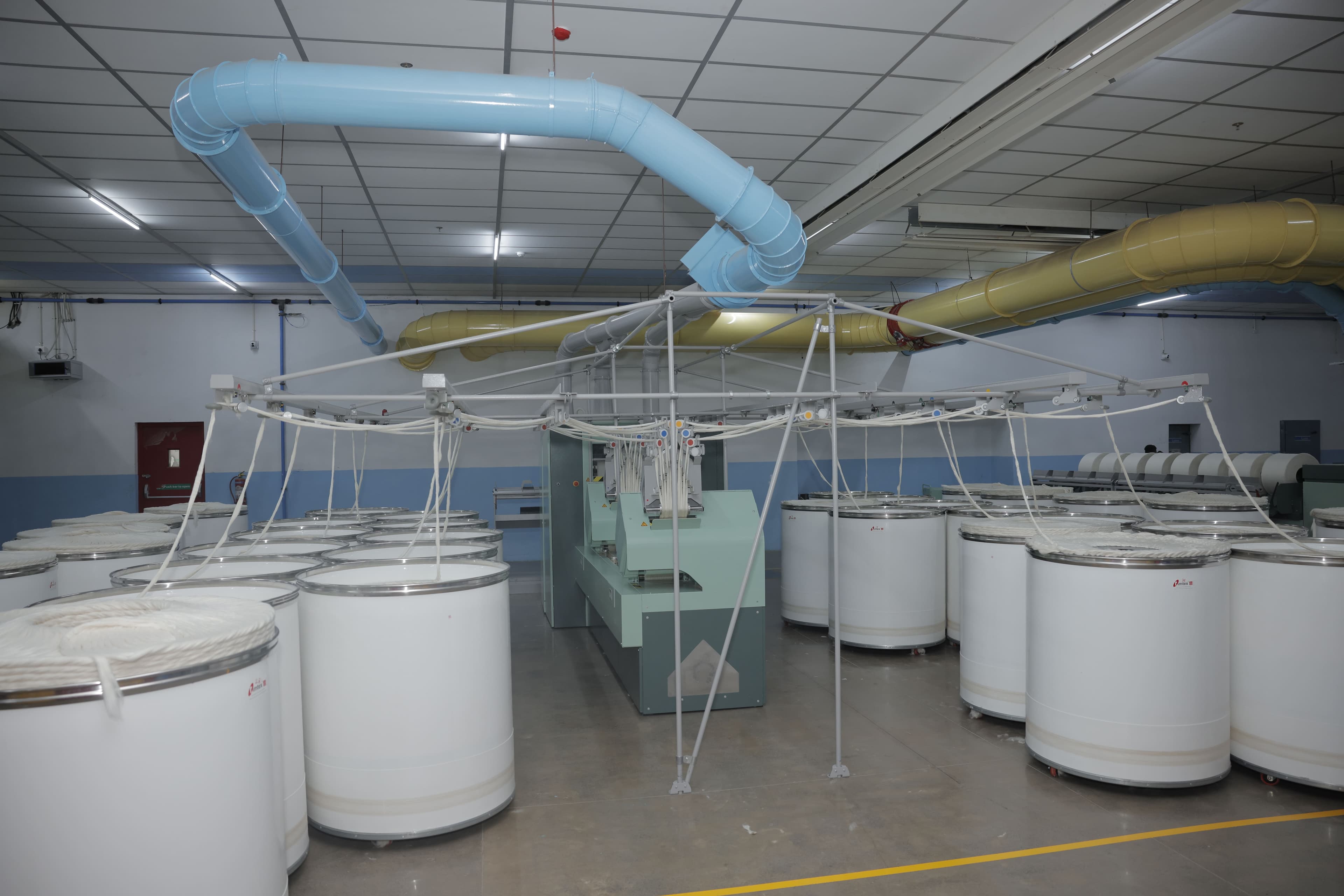Spinning Division floor at Umed Group's manufacturing campus in Sangli